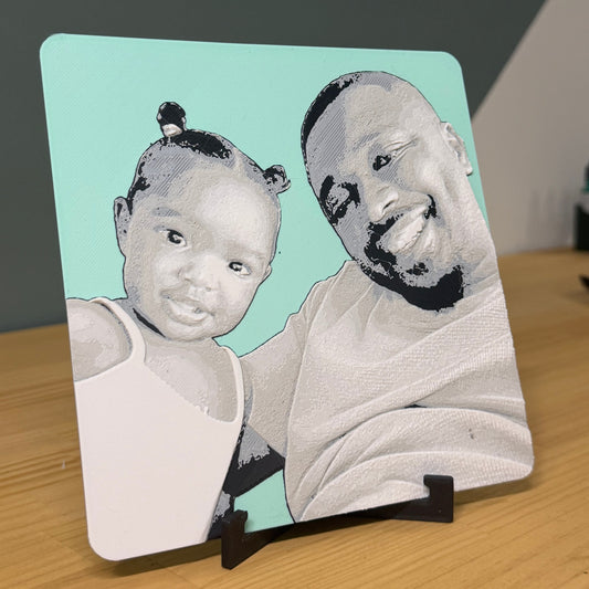 Quadro com relevo LOGRA