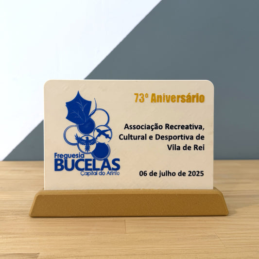 Troféu Placa BRONK