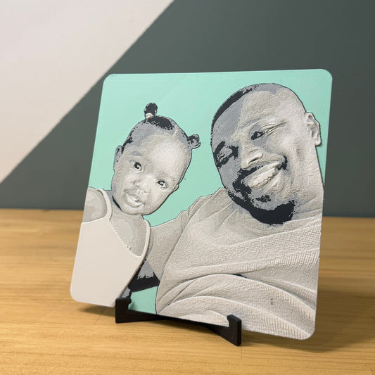 Quadro com relevo LOGRA